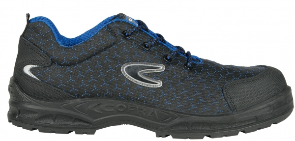 COFRA-MALINDI S3, SRC, Sicherheitshalbschuhe, Farbe: schwarz/blau