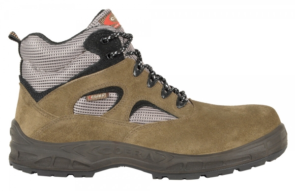 COFRA-UDINE S1P, SRC, Sicherheitsschuhe, hoch, Farbe: braun