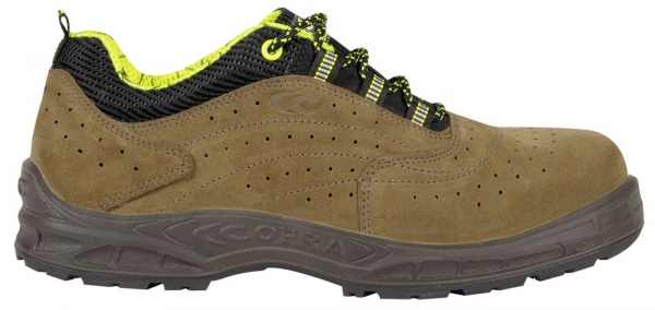 COFRA-S1P-Sicherheitshalbschuhe, CRETA, SRC, braun