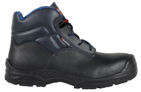 COFRA-S3-Sicherheitsschuhe, TRIESTE BLUE UK, SRC, hoch, schwarz/blau