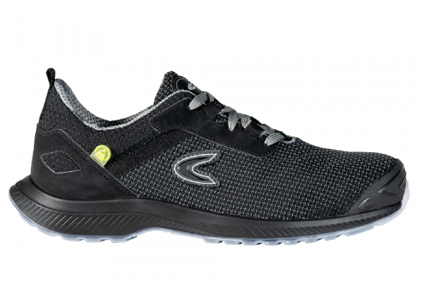 COFRA-HURLING ESD S3L FO SR, Sicherheitshalbschuh, schwarz/grau