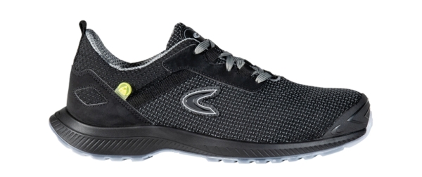 COFRA-HURLING ESD S3L FO SR, Sicherheitshalbschuh, schwarz/grau