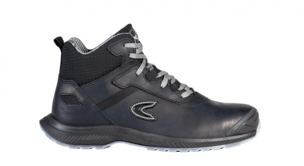 COFRA-S3S- Sicherheitshochschuh, JUMPER, FO SR, nubukleder, schwarz/ grau