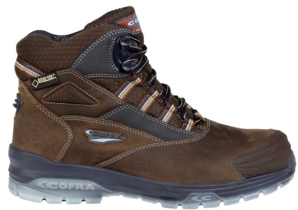 COFRA-MICHELANGELO BROWN S3 WR CI SRC, Gore-Tex, Sicherheitsschuhe, hoch, braun