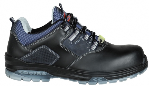 COFRA-RAP BLACK S3 ESD SRC, Sicherheitshalbschuhe, schwarz