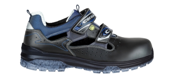 COFRA-JUNGLE BLACK S1P ESD SRC, Sicherheitssandalen, schwarz