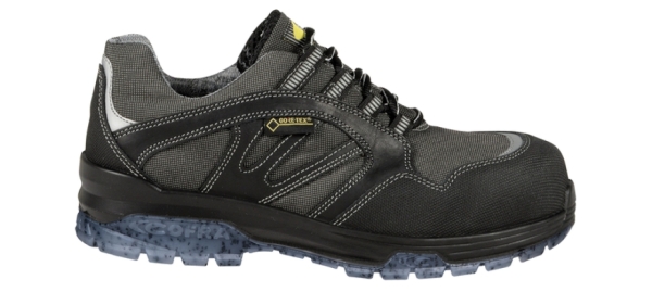 COFRA-POLKA BLACK S3 WR SRC, Gore-Tex, Sicherheitshalbschuhe, schwarz