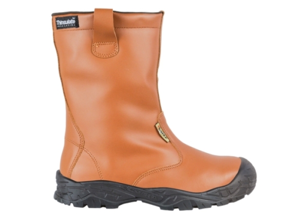 COFRA-CAMBER, S3, UK CI  SRC, Sicherheitsschlupfstiefel, braun