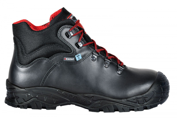 COFRA-CRATER UK S3 WR SRC, Sicherheitshochschhuh, schwarz/rot