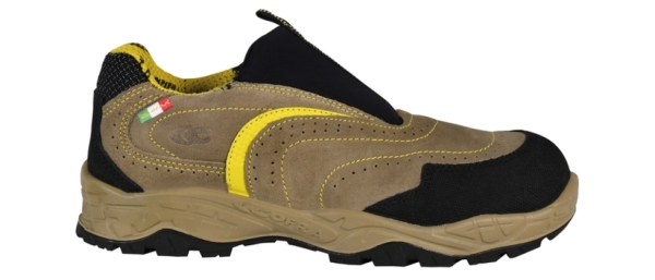 COFRA-SPATE, S1P, SRC, Sicherheitshalbschuh, grün