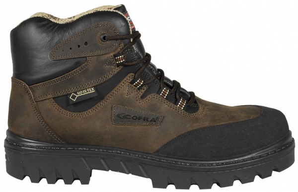 COFRA-S3-Sicherheitsschuhe, ARKANSAS, WR, CI, HI, HRO, SRC, hoch, braun/schwarz