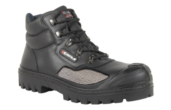 COFRA-S3-Sicherheitsschuhe, NEW SHEFFIELD UK, HI, CI, HRO, CR, SRC, hoch, schwarz