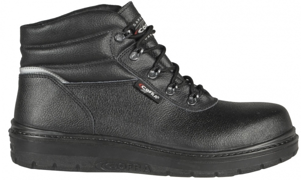 COFRA-S2-Sicherheitsschuhe, ASPHALT, P, HRO, HI, SRA, hoch, schwarz