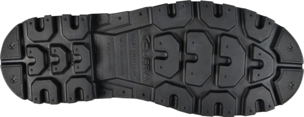 Cofra-KENSINGTON S3S, RANGER LEDER SCHWARZ/SCHWARZER STOFF+THINS.400/APT ZWISCHEN.