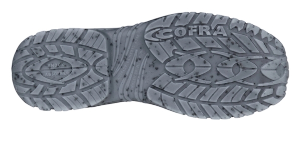 COFRA-WALKOVER, S1P, SRC, Sicherheitshalbschuhe, braun/grau