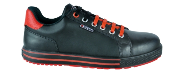 COFRA-FLEX, S3, SRC, Sicherheitshalbschuhe, schwarz