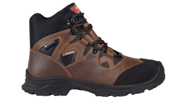 COFRA-JACKSON S7S, Sicherheitshalbschuhe, hoch, braun
