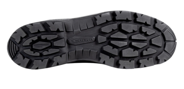 COFRA- S7S-Sicherheitshochschuh ESD, PATHWAY, Nubukleder, schwarz/gelber Stoff