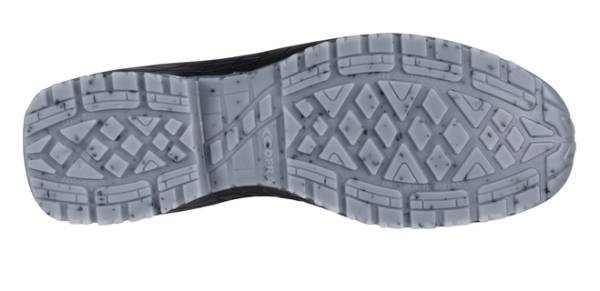 COFRA- S1 PS-Sicherheitsandale ESD, ACE, schwarz/hellblauer Stoff