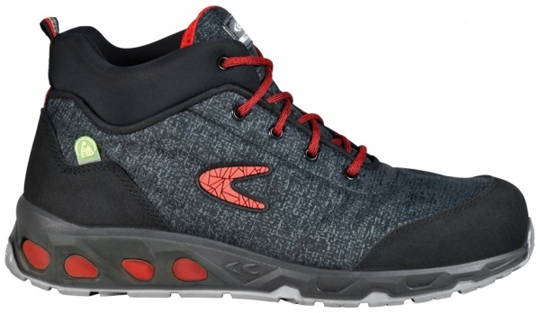 COFRA-THUNDER ESD S3 SRC, Sicherheitshochschuhe, grau-schwarz