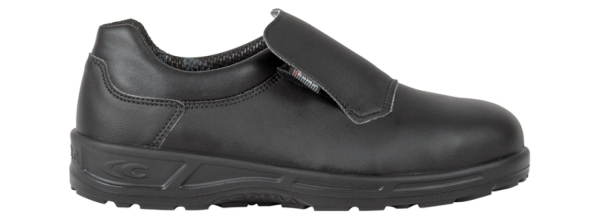 COFRA-ITACA BLACK S2 SRC, Sicherheitsslipper, schwarz