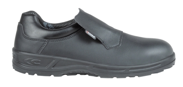 COFRA-NERONE BLACK S1 SRC, Sicherheitsslipper, schwarz