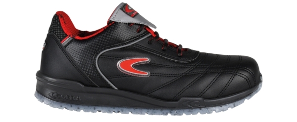 COFRA-MEAZZA S1PS FO SR, Sicherheitshalbschuhe, schwarz