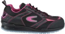 COFRA-EVA S1 P SRC, Sicherheitshalbschuhe, Nylon, schwarz7fuxia Stoff