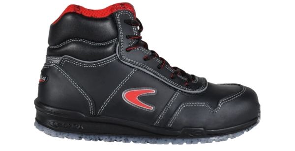 COFRA-PUSKAS S3 SRC, Sicherheitshalbschuhe, hoch, schwarz