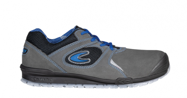 COFRA-REMATE, S1 PS FO SR, Sicherheitshalbschuhe, grau-schwarz