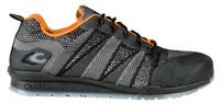 COFRA-FLUENT BLACK/ORANGE S1P SRC, Sicherheitshalbschuhe, schwarz/orange