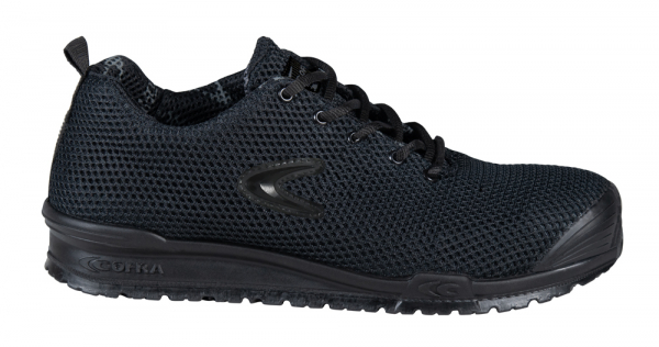 COFRA-BOURN S1 P SRC, Sicherheitshalbschuh, schwarz