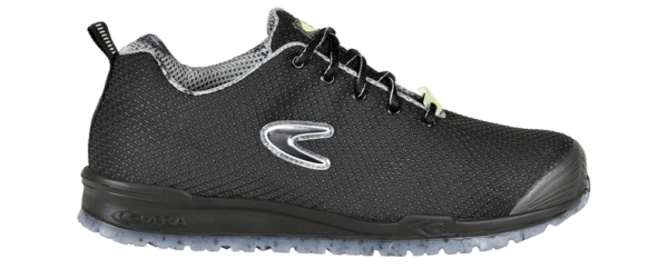 COFRA-HARDY ESD S3 SRC, Sicherheitshalbschuhe, schwarz-hellgrau