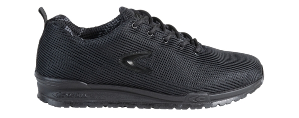 COFRA-CREEK O1 SRC FO, Sicherheitshalbschuh, schwarz/schwarz