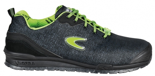 COFRA-SOLE ESD S3 SRC, Sicherheitshalbschuhe, grau-schwarz