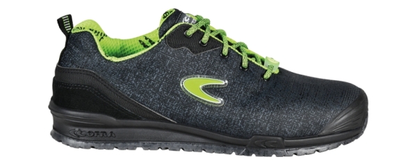 COFRA-SOLE ESD S3 SRC, Sicherheitshalbschuhe, grau-schwarz