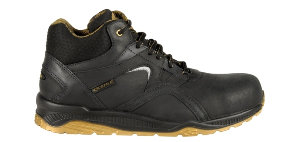 COFRA-EXTRAPOINT S3S FO SR, Sicherheitshochschuhe, schwarz/gold