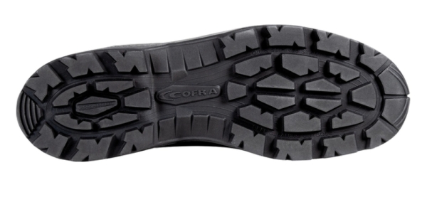 COFRA-K2, S3 HI CI HRO SRC, Sicherheitshalbschuhe, Eisenindustrie, hoch, schwarz