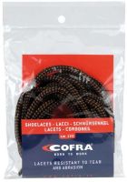 COFRA-Schuh-Zubehör, KNOT, Schnürsenkel, 90 cm, schwarz/braun