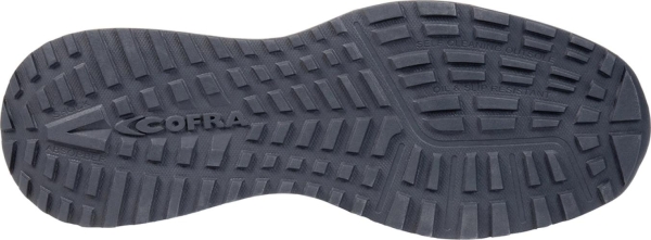 Cofra-AIRPLANE ESD S3S HRO FO SR, HALBSCHUH NUBUKLEDER SCHWARZ/SCHWARZER STOFF/FPT ZWISCH/ESD