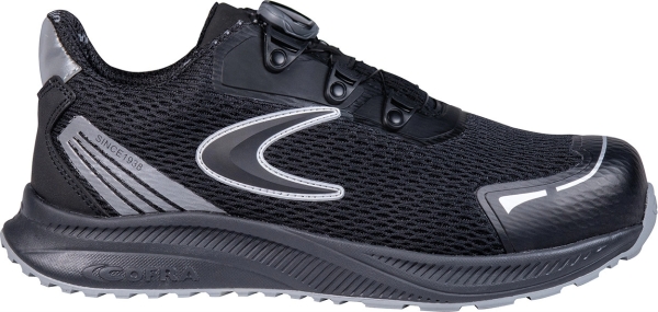 Cofra-OVERFLY ESD S1 PS HRO SC FO SR, HALBSCHUH NYLON SCHWARZ/SCHWARZER STOFF/FPT/ESD (BOA SYSTEM)