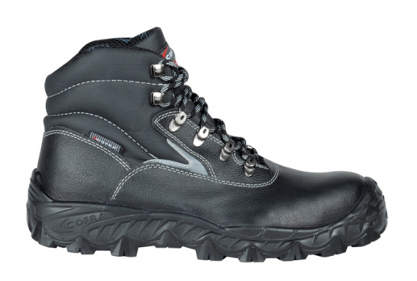COFRA-S3S- Sicherheitshochschuh TIRRENIAN, Leder, schwarz