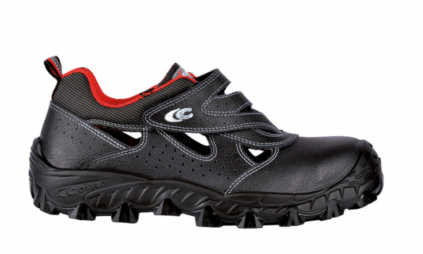 COFRA-S1 PS- Sicherheitssandale PERSIAN, Leder, schwarz