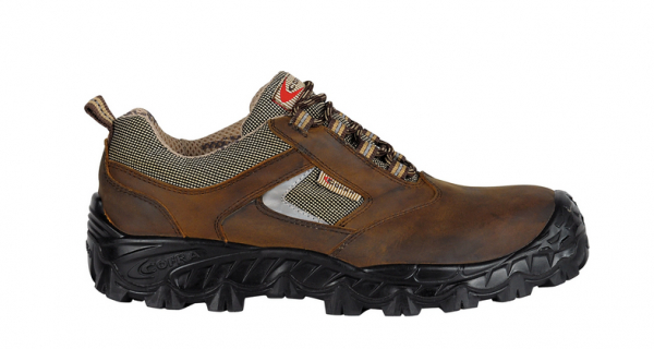 COFRA-S3S- Sicherheitshalbschuh, SOCOTRA, Nubuckleder, braun