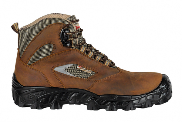 COFRA-S3S- Sicherheitshochschuh, KAVIR, Nubuckleder, braun