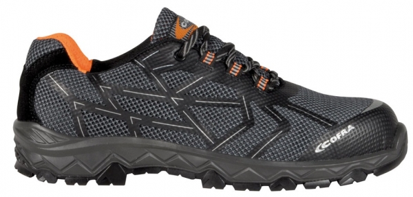 COFRA-S1P-Sicherheitshalbschuhe, CYCLETTE BLACK, SRC, schwarz/grau