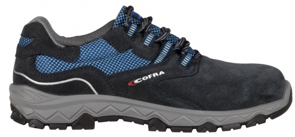 COFRA-S1P-Sicherheitshalbschuhe, STRETCHING BLUE, SRC, schwarz/blau