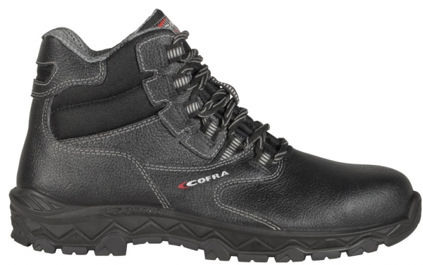 COFRA-S3-Sicherheitsschuhe, PULLUPS, SRC, hoch, schwarz