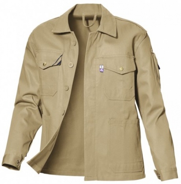 48 leichte Arbeitsjacke in Hydronblau Berufsbekleidung Jacke in Hydronblau Gr 