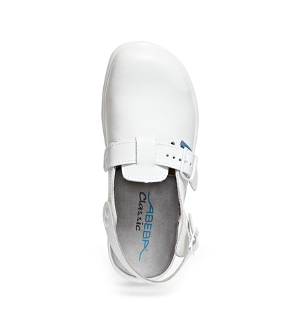 ABEBA-Classic-SB-Damen- u. Herrensicherheitsclog, wei